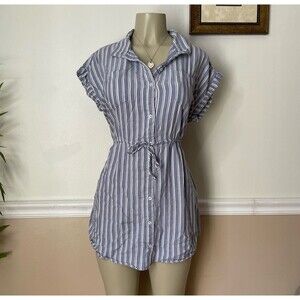 Jopia Women's Cotton Striped Mini Dress